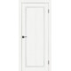 Двері Кіпр Europe Doors дуб сніговий зі склом (сатин матовий)