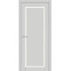 Двері Кіпр Europe Doors платина зі склом (сатин матовий)
