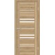 Двері Туреччина Europe Doors дуб ларедо зі склом (сатин матовий)