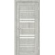 Двері Туреччина Europe Doors бетон зі склом (сатин матовий)