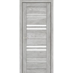 Двері Туреччина Europe Doors західний клен зі склом (сатин матовий)
