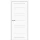 Двері Туреччина Europe Doors білий матовий із склом (сатин матовий)