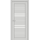 Двері Туреччина Europe Doors платина зі склом (сатин матовий)
