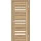 Двері Монако Europe Doors дуб ларедо зі склом (сатин матовий)