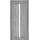 Двері Люксембург Europe Doors бук попелястий зі склом (сатин матовий)