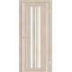 Двери Албания Europe Doors дуб тусон со стеклом (сатин матовый)