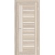 Двери Германия Europe Doors дуб тусон со стеклом (сатин матовый)