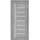 Двери Германия Europe Doors бук пепельный со стеклом (сатин матовый)
