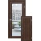 Двери Норвегия Europe Doors каштан глухое + зеркало