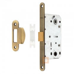 Замок врезной HISAR (96*50WC)+504.22 SD 410B-S (PL) AB (старая бронза)