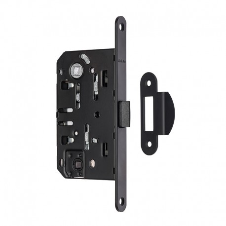 Замок врізний HISAR (96*50WC)+504.22 SD 410B-S (PL) MB (чорний матовий)