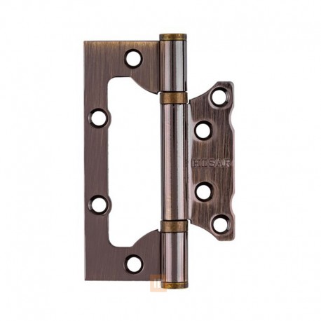 Петля бабочка HISAR 100*75*2.5 AB (старая бронза)