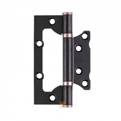 Петля бабочка HISAR 100*75*2.5 MB (черный матовый)