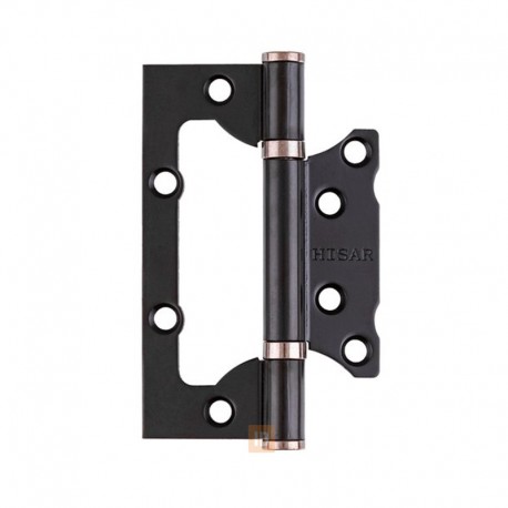 Петля бабочка HISAR 100*75*2.5 MB (черный матовый)