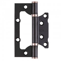 Петля бабочка HISAR 100*63*2.0 MB (черный матовый)