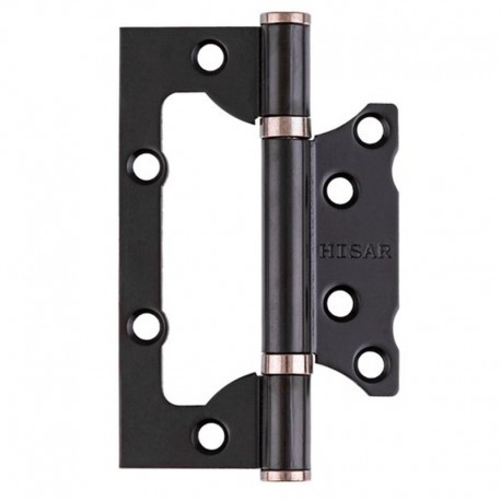 Петля бабочка HISAR 100*63*2.0 MB (черный матовый)