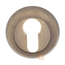 Накладка под цилиндр HISAR NR ET (804 ET) AB (стара бронза)