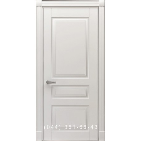 Двери Тесоро К2 (Трио) белая эмаль