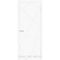 Двері Cortex Геометрія 03 ОМІС білий мат