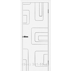 Двери Cortex Геометрия 04 ОМИС белый матовый