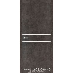 Двері Корфад ALUMINIUM LOFT PLATO ALP-03 лофт бетон