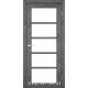 Двери КОРФАД VICENZA VC-02 дуб марсала со стеклом (сатин матовый)