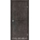 Двері DECO LOFT PLATO DLP-01 Корфад лофт бетон глухе + декор (чорний)