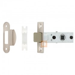 Замок-защелка HISAR HD-02 (PL) (25 мм) SN (никель матовый)