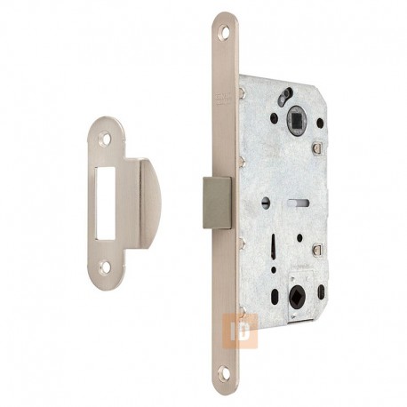 Замок врізний HISAR (96*50WC)+504.22 SD 410B-S (PL) пластиковий язичок