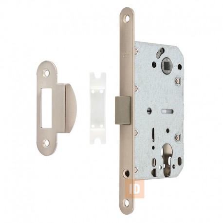 Замок врезной HISAR (85*50ET)+504.22 SD 410C-S (PL) NP (никель)