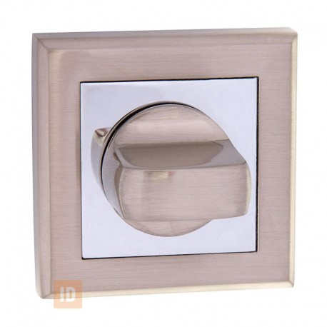 Накладка-поворотник HISAR NS WC (AF-2) SN/CP (никель матовый/хром)