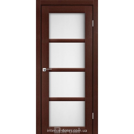 Двери Avant Darumi венге панга со стеклом (сатин матовый)