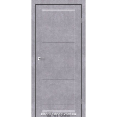 Двери Columbia Darumi серый бетон глухое