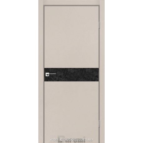 Двері Plato Line PTL-01 Darumi димчастий краст глухе
