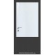 Двері Авангард Futura FТ.1.L зі вставкою шпону шовковистий мат або глянцевий