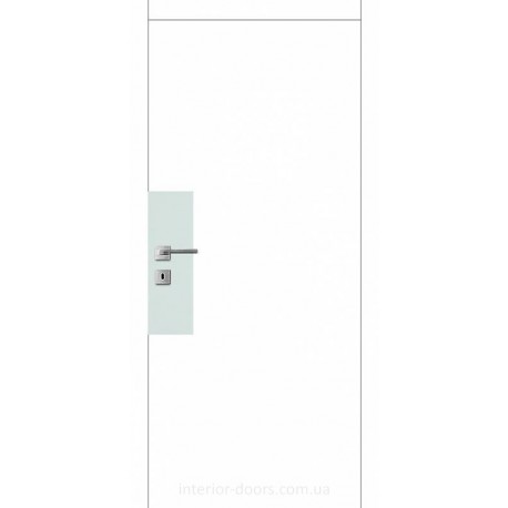 Двері Авангард Futura FТ.10.S зі склом Лакобель біле, чорне або фарбоване по RAL