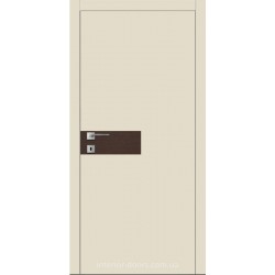 Двері Авангард Futura FТ.11.L зі вставкою шпону шовковистий мат або глянцевий