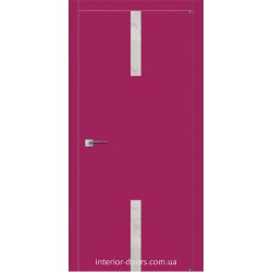 Двері Авангард Futura FТ.13.L зі вставкою шпону шовковистий мат або глянцевий