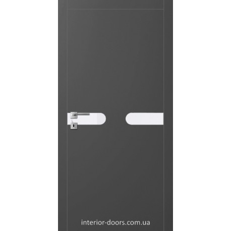 Двері Авангард Futura FТ.15.S зі склом Лакобель біле, чорне або фарбоване по RAL