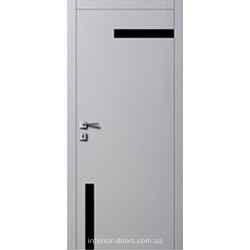 Двері Авангард Futura FТ.13.1.S зі склом Лакобель біле, чорне або фарбоване по RAL