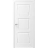 Двери QUADRO 8R белые глухие с фрезеровкой