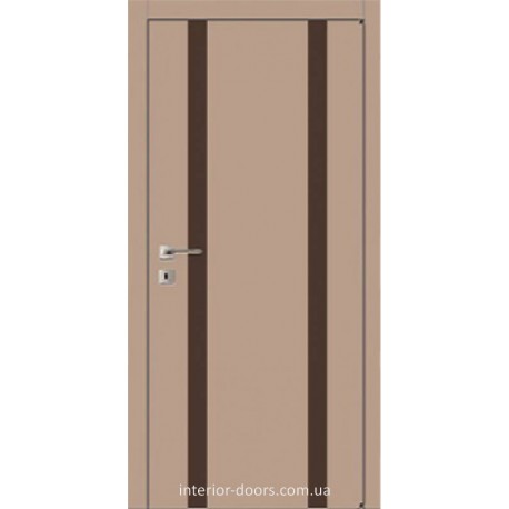 Двері Авангард Style А3.3.L зі вставкою шпон