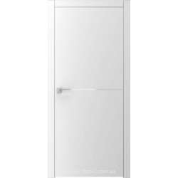 Двери Авангард Style А6.M белое с молдингом