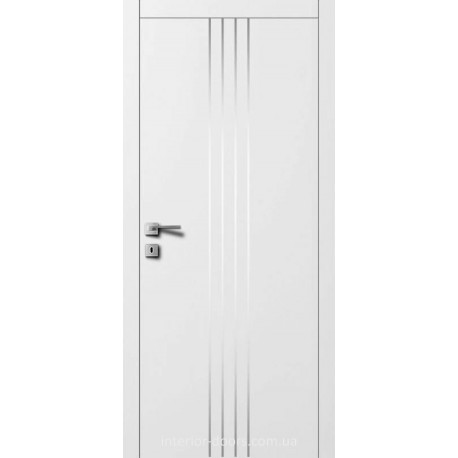 Двери Авангард Style А7.5.M белое с молдингом