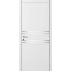 Двері Авангард Style А6.5.M біле з молдингом