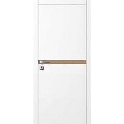 Двери Авангард Style А5.9.L белое со вставкой шпон
