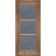 Двери Подольские Даяна мокко со стеклом (сатин матовый)