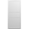 Двері міжкімнатні Брама 8.22 біла меламинова емаль з молдингом