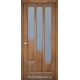Двері Подільські Орлеан мокко зі склом (сатин матовий)