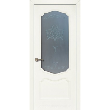 Двери Подольские Оскар дуб пастель со стеклом (сатин матовый)